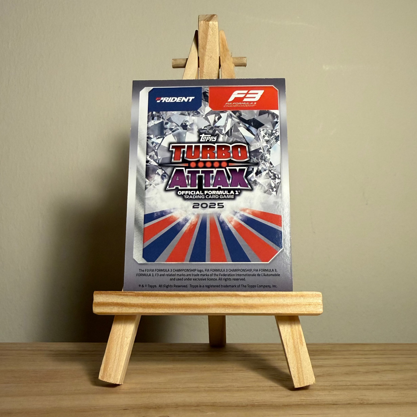 2025 Turbo Attax Formula 1 Trading Card - #218 Trident Charlie Wurz, Rafael Câmara & Noah Strømsted