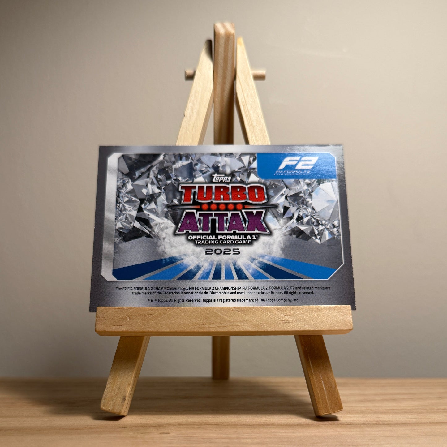 2025 Turbo Attax Formula 1 Trading Card - #276 Fédération Internationale de l'Automobile Formula Two World Championship Logo