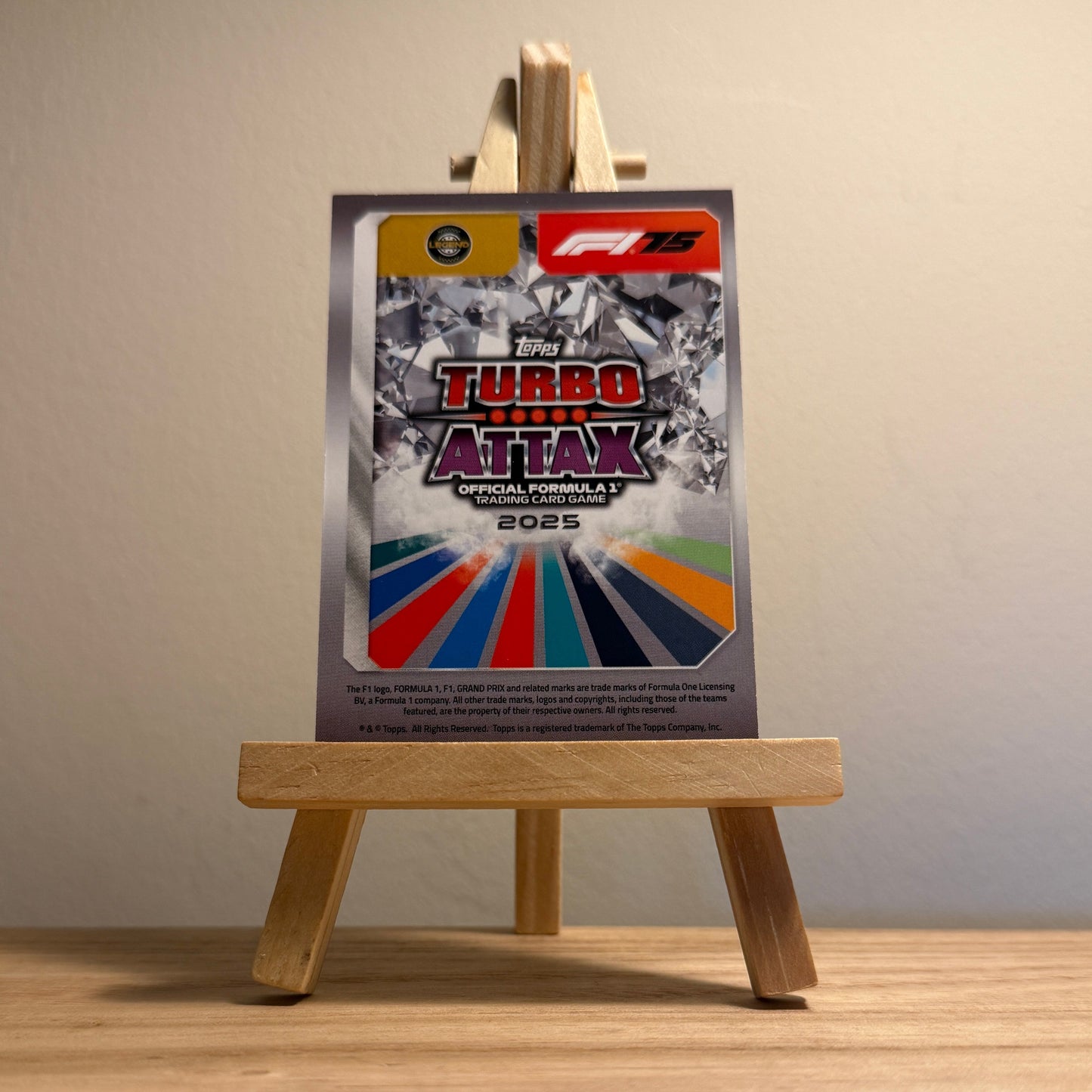 2025 Turbo Attax Formula 1 Trading Card - #296 Icons of the Grid Jackie Stewart