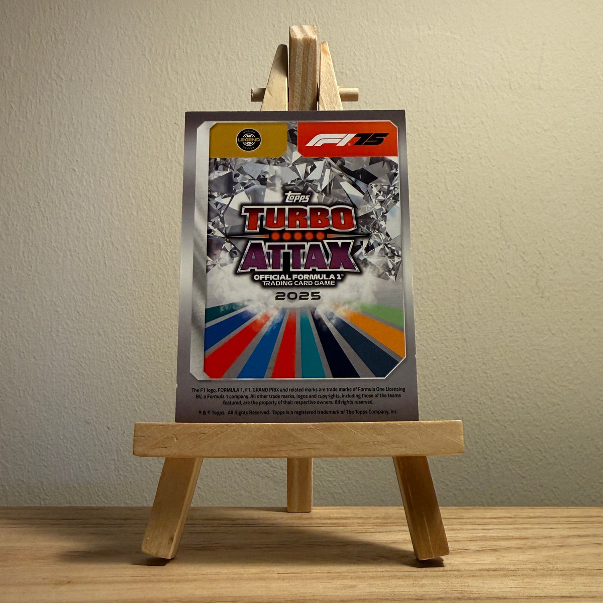 2025 Turbo Attax Formula 1 Trading Card - #298 Icons of the Grid Alain Prost