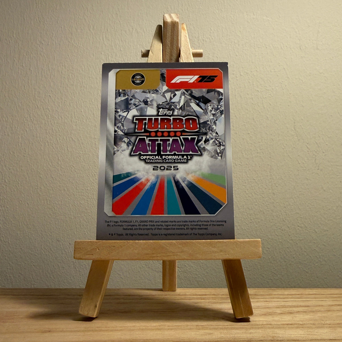 2025 Turbo Attax Formula 1 Trading Card - #305 Icons of the Grid Damon Hill