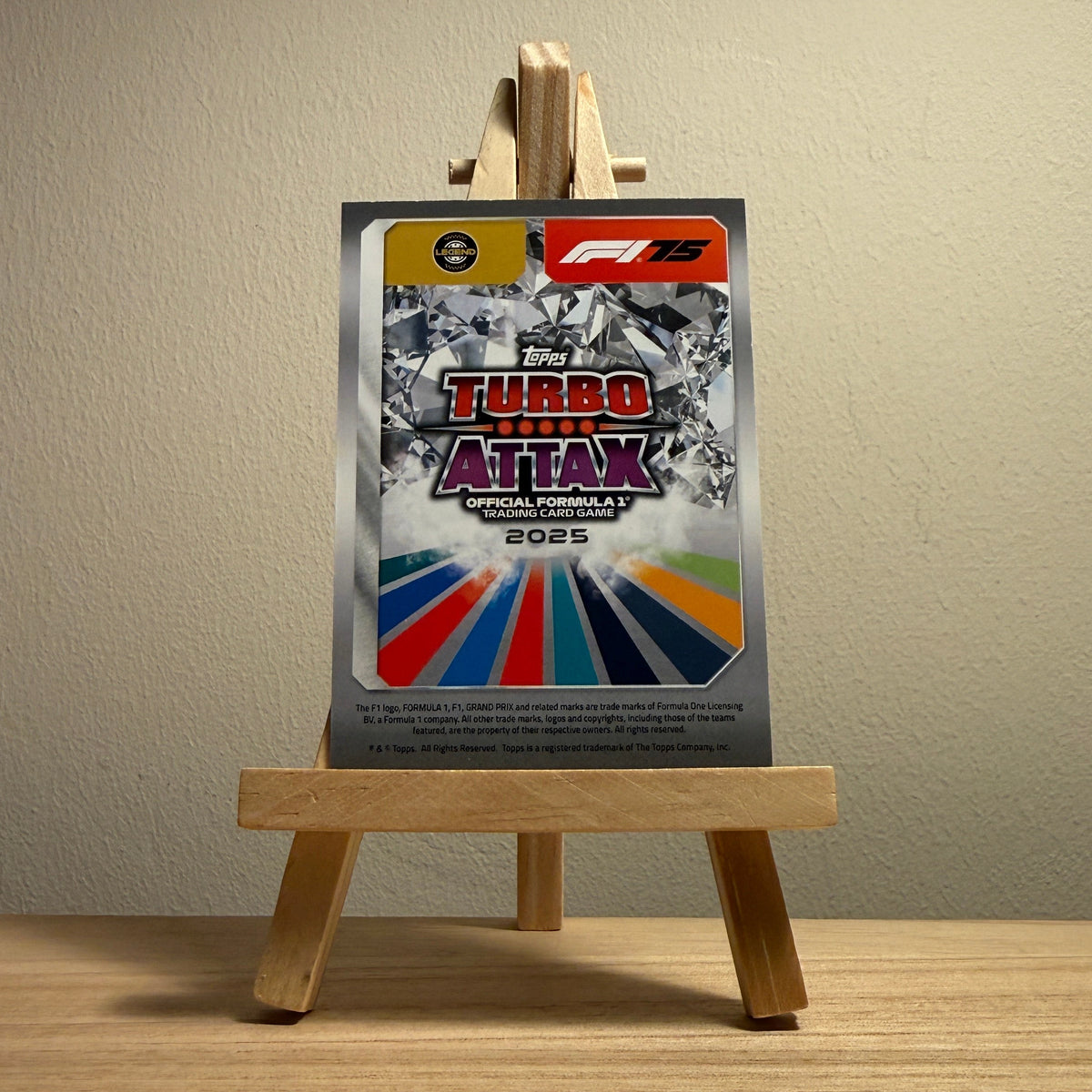 2025 Turbo Attax Formula 1 Trading Card - #307 Icons of the Grid Jacques Villeneuve