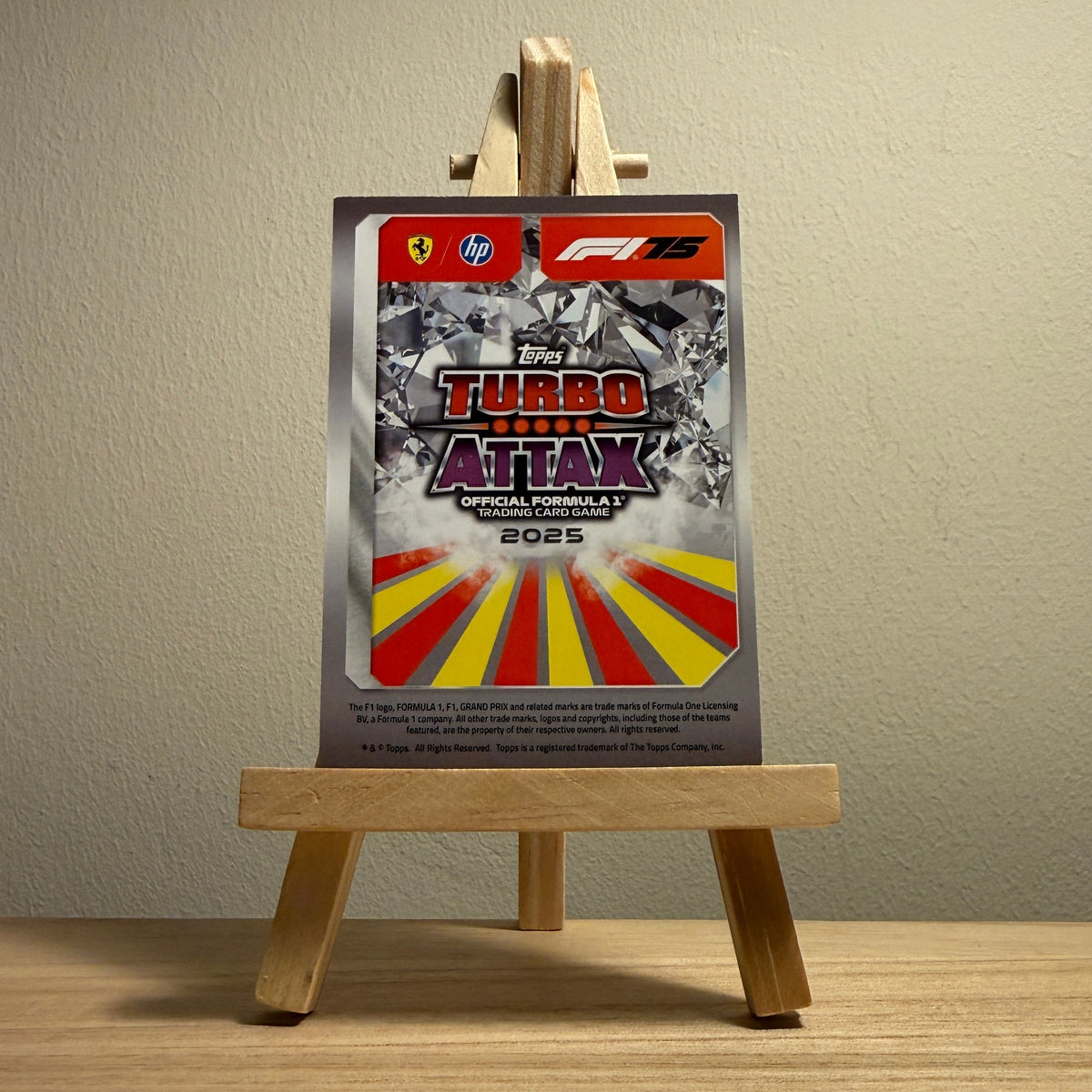 2025 Turbo Attax Formula 1 Trading Card - #311 Icons of the Grid Lewis Hamilton