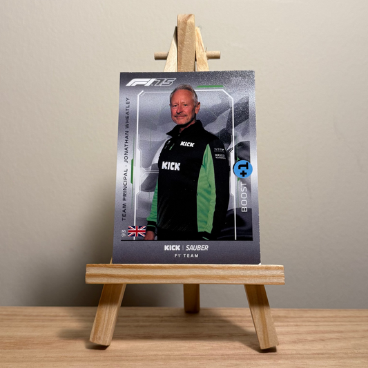 2025 Turbo Attax Formula 1 Trading Card - #93 Stake Formula One Team Kick Sauber Jonathan Wheatley