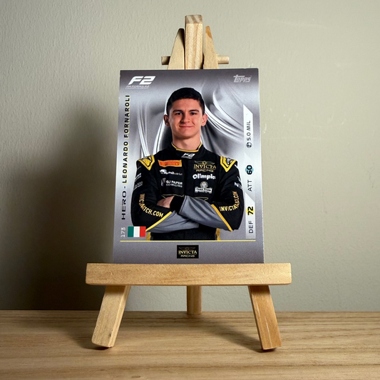 2025 Turbo Attax Formula 1 Trading Card - #173 Invicta Racing Leonardo Fornaroli