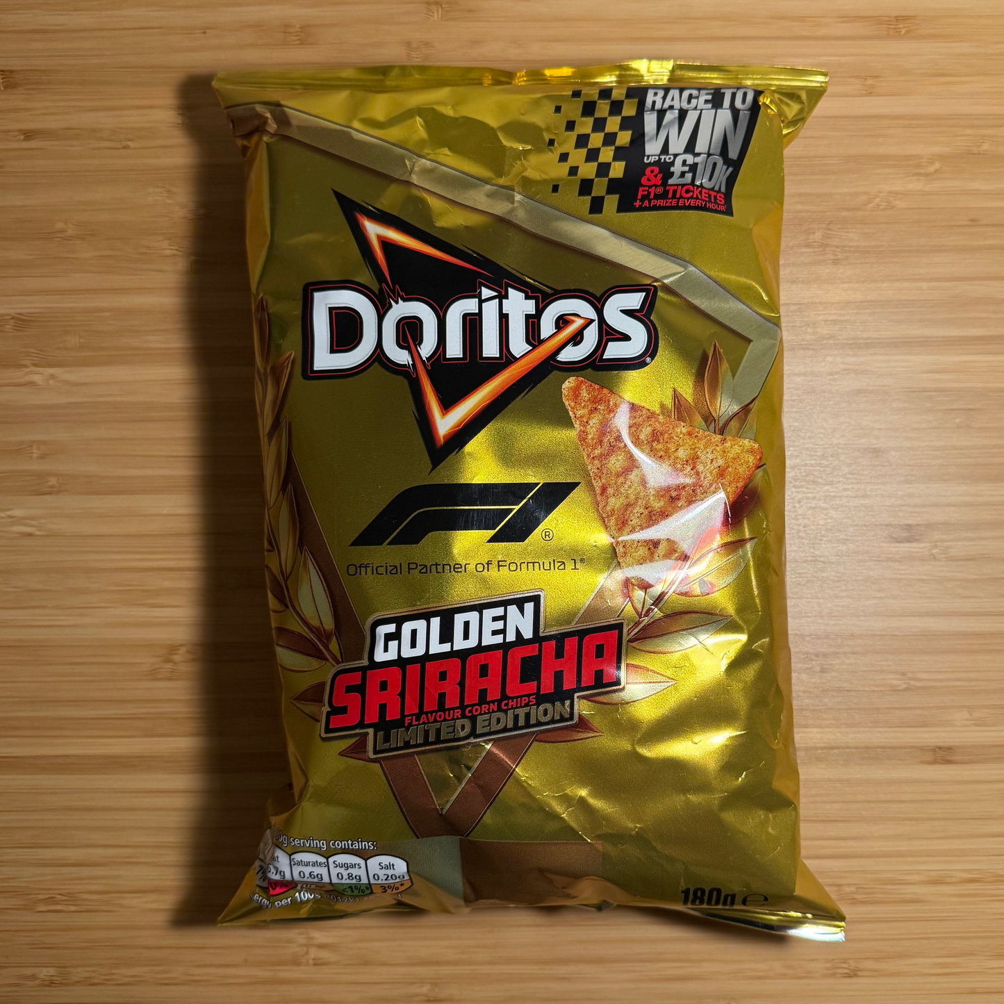 2026 Doritos Golden Sriracha 180g