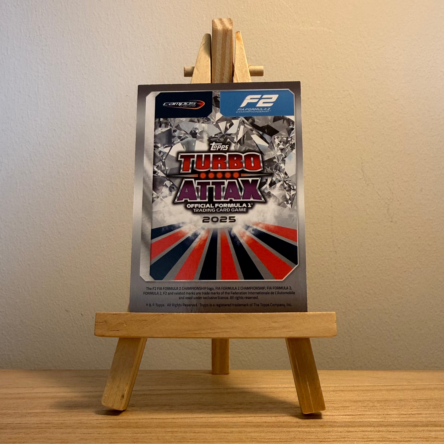 2025 Turbo Attax Formula 1 Trading Card - #238 Campos Racing Arvid Anand Olof Lindblad Stars of Tomorrow