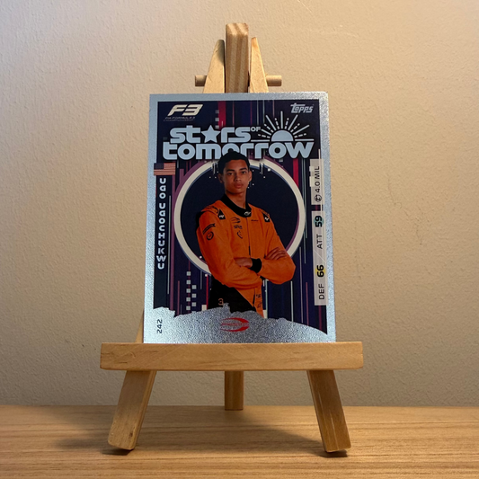 2025 Turbo Attax Formula 1 Trading Card - #242 Prema Racing Ugo Ugochukwu Orlandi Stars of Tomorrow