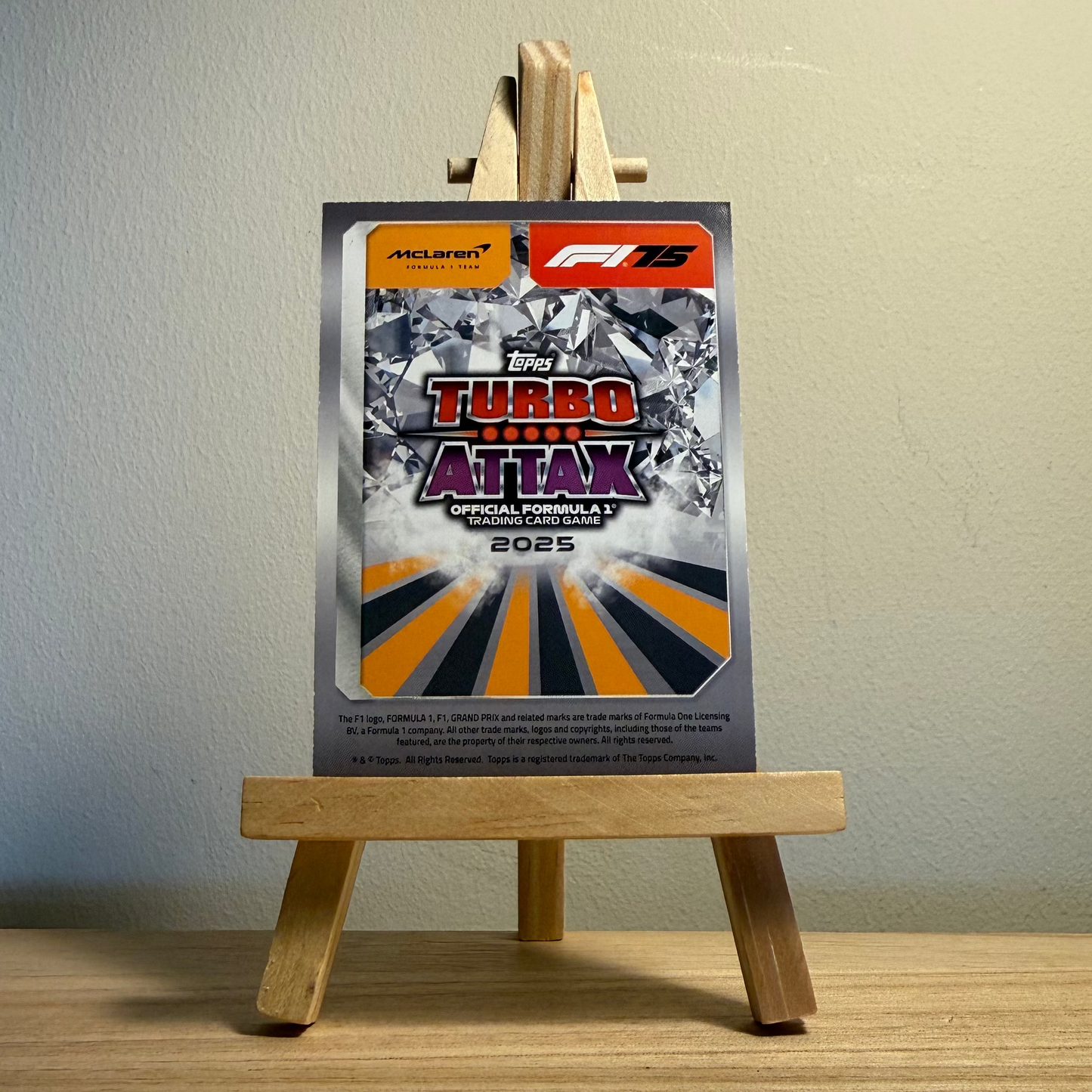 2025 Turbo Attax Formula 1 Trading Card - #269 Lando Norris Victory Lap