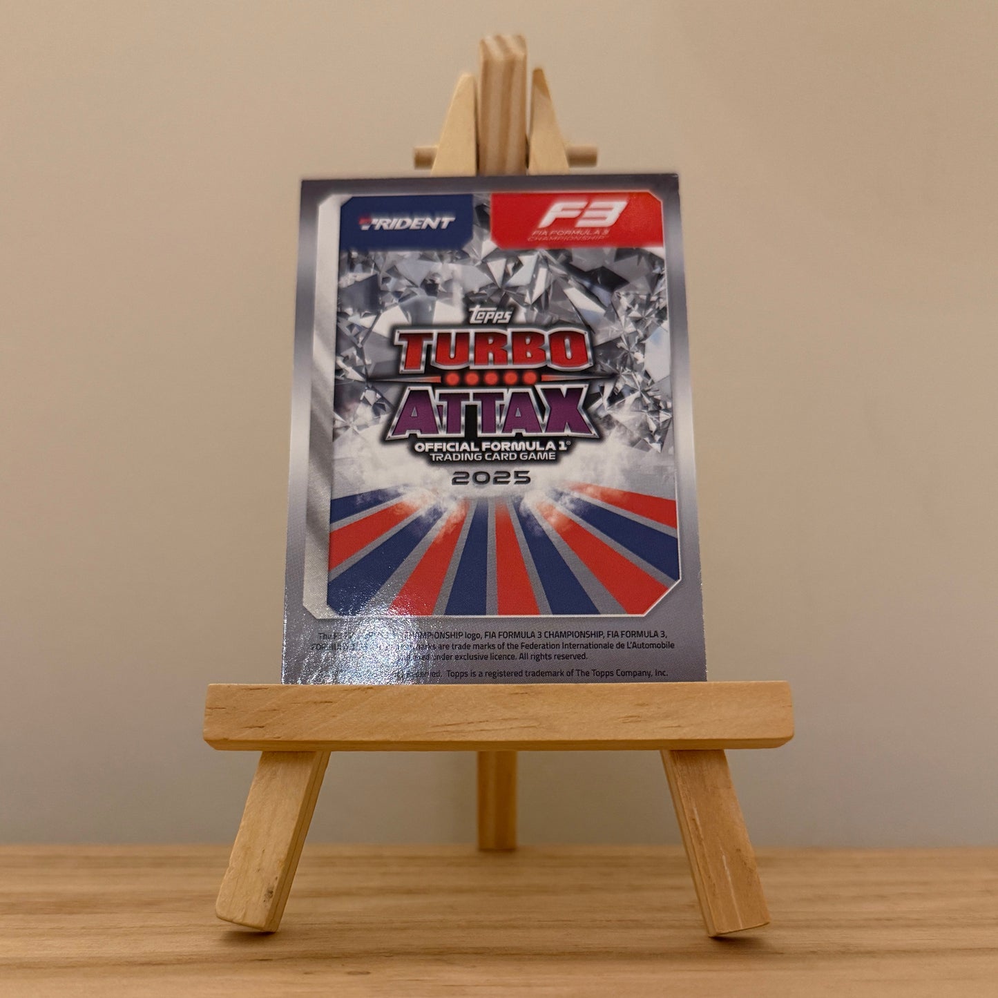 2025 Turbo Attax Formula 1 Trading Card - #279 Trident Leonardo Fornaroli Formula Three Champion