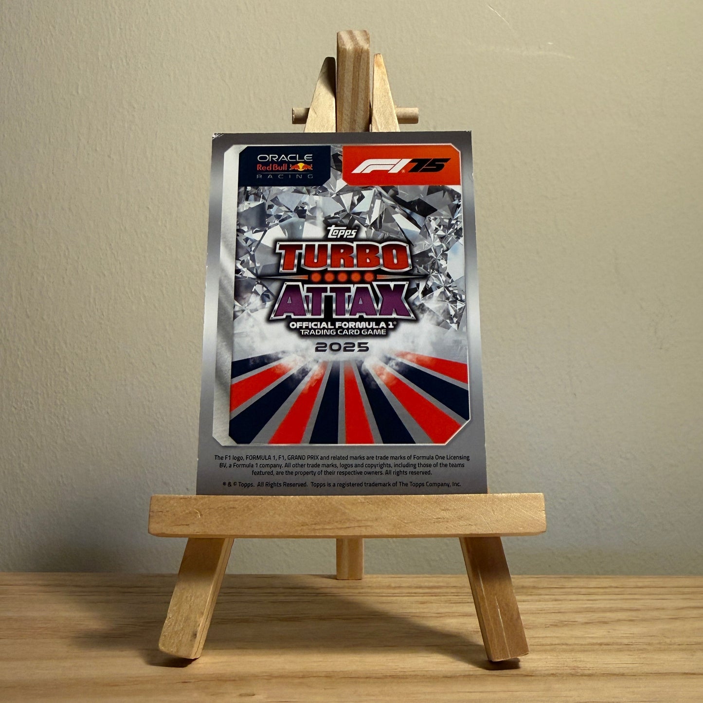 2025 Turbo Attax Formula 1 Trading Card - #280 Oracle Red Bull Racing Max Verstappen Topps Awards Moment of the Season