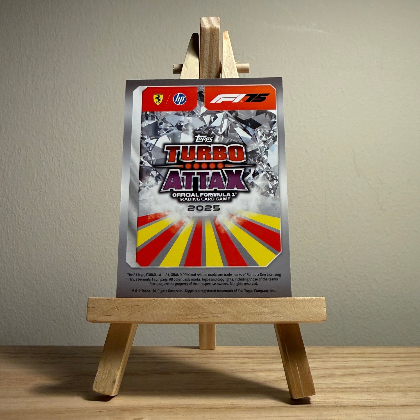 2025 Turbo Attax Formula 1 Trading Card - #286 Scuderia Ferrari Hewlett Packard Charles Leclerc Topps Awards Smoothest Driver of the Year