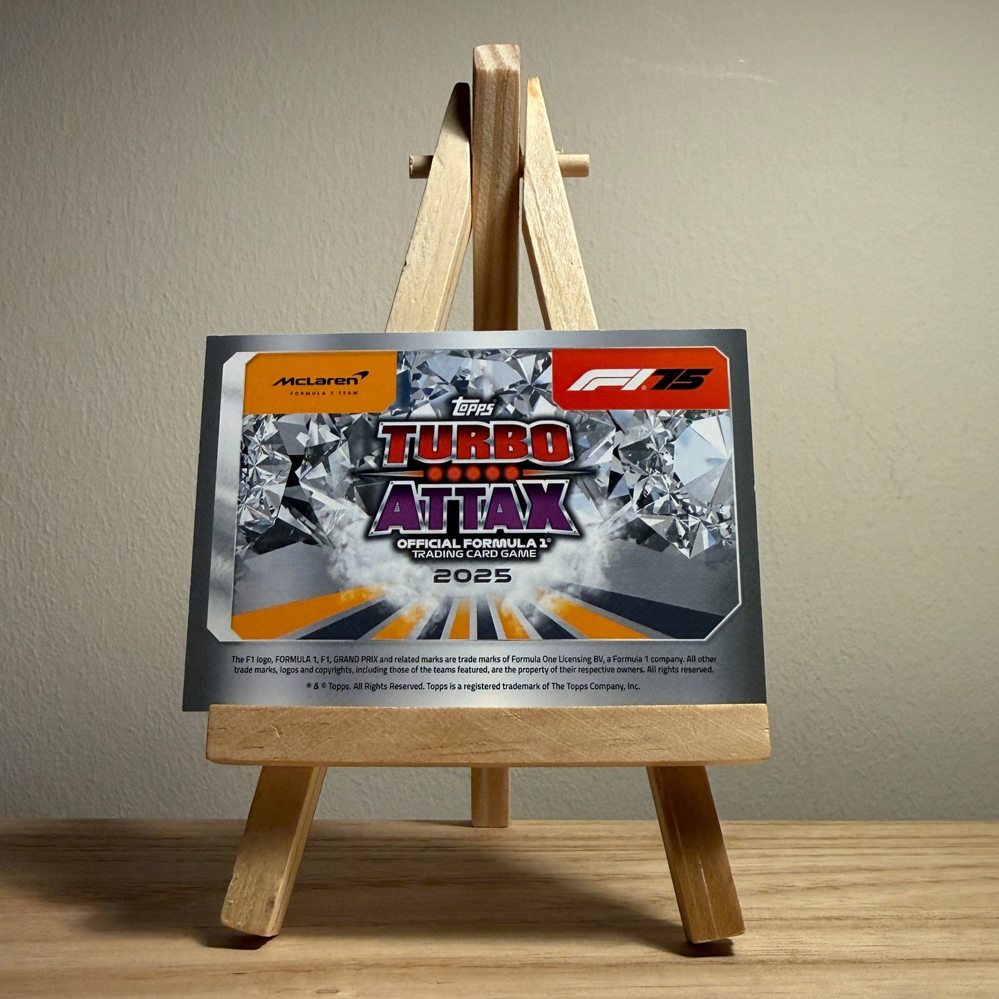 2025 Turbo Attax Formula 1 Trading Card - #290 McLaren Formula 1 Team Constructor Kings