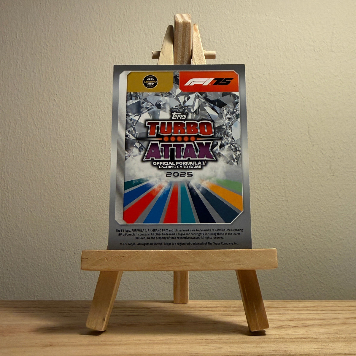 2025 Turbo Attax Formula 1 Trading Card - #304 Icons of the Grid Michael Schumacher