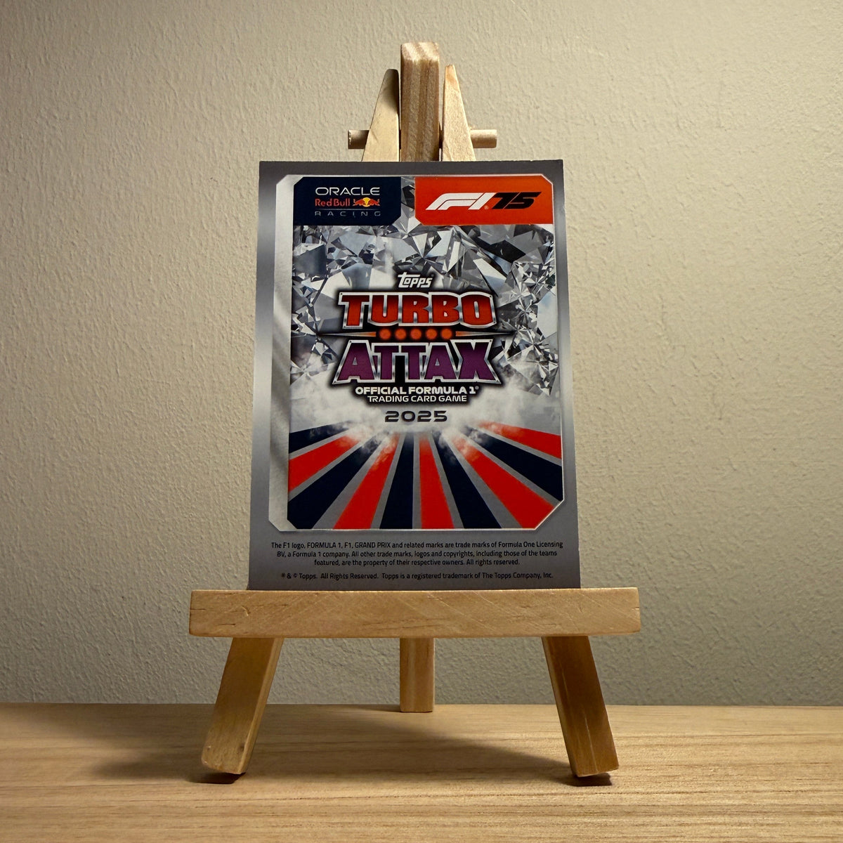 2025 Turbo Attax Formula 1 Trading Card - #312 Icons of the Grid Max Verstappen