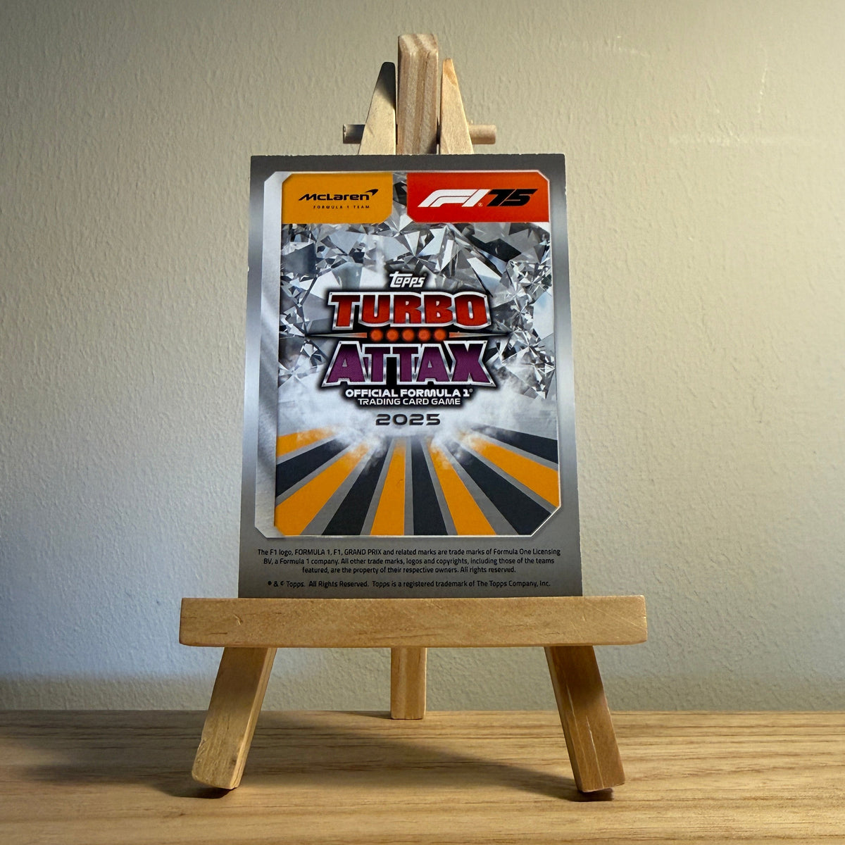 2025 Turbo Attax Formula 1 Trading Card - #326 Oscar Piastri Podium Power